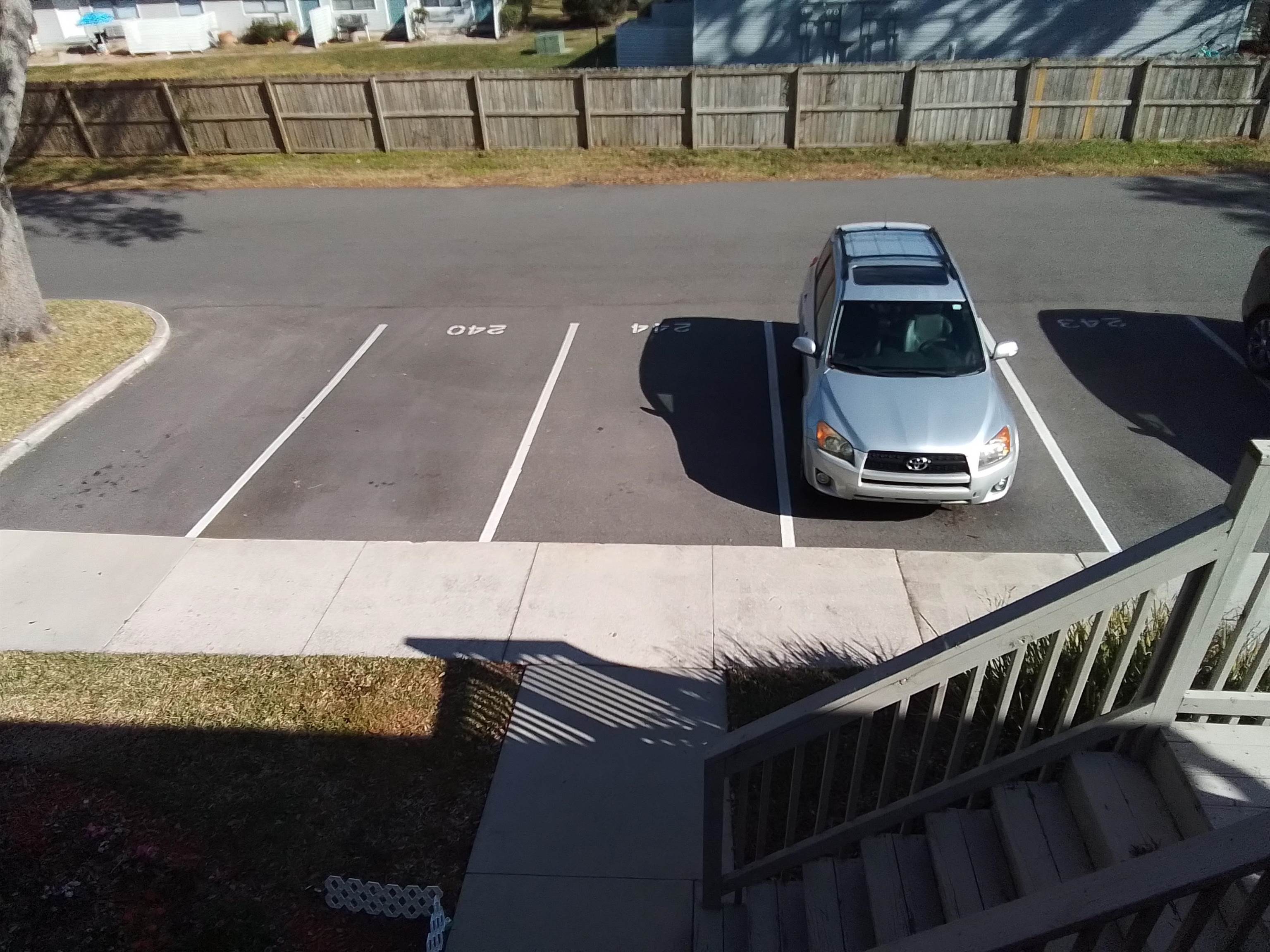 650 West Pope Road, Unit 244 St. Augustine, FL 32080 - Photo 25 of 27 a view of a balcony with chairs