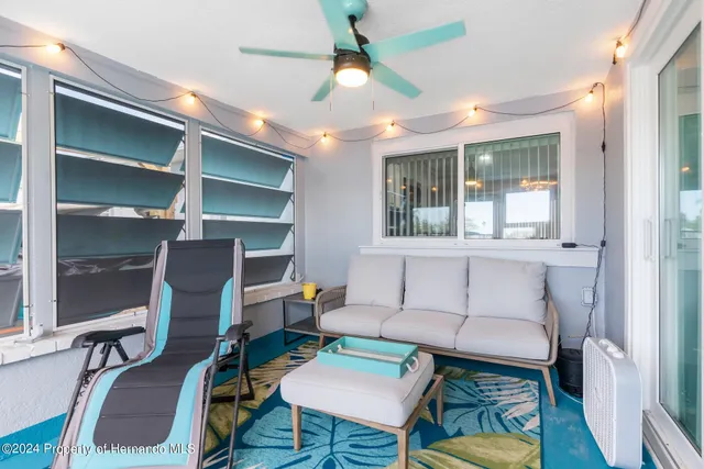 a view of an entryway with a lot of stuff