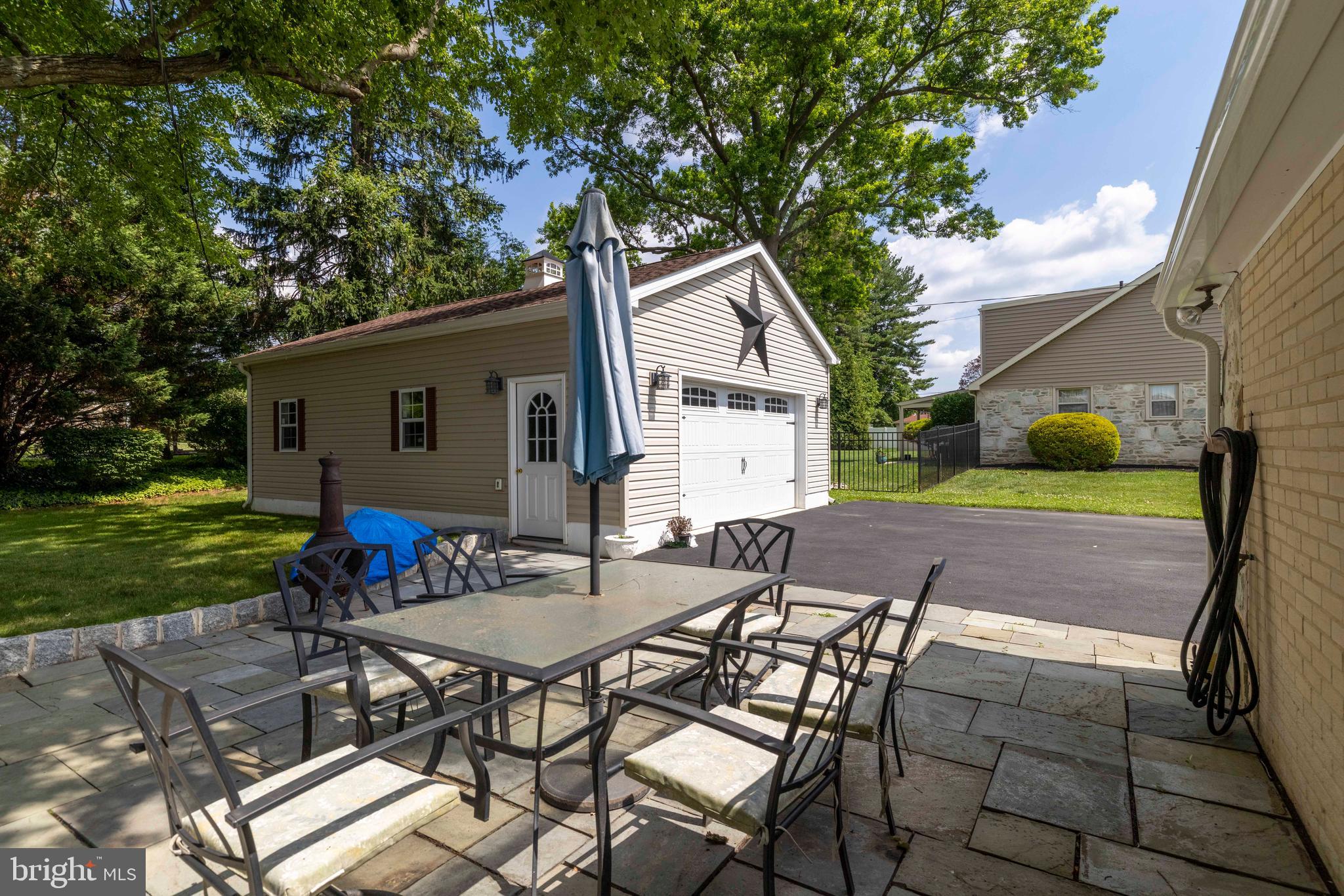 3882 Whitman Road Huntingdon Valley, PA 19006 - Photo 42 of 57 Flagstone patio