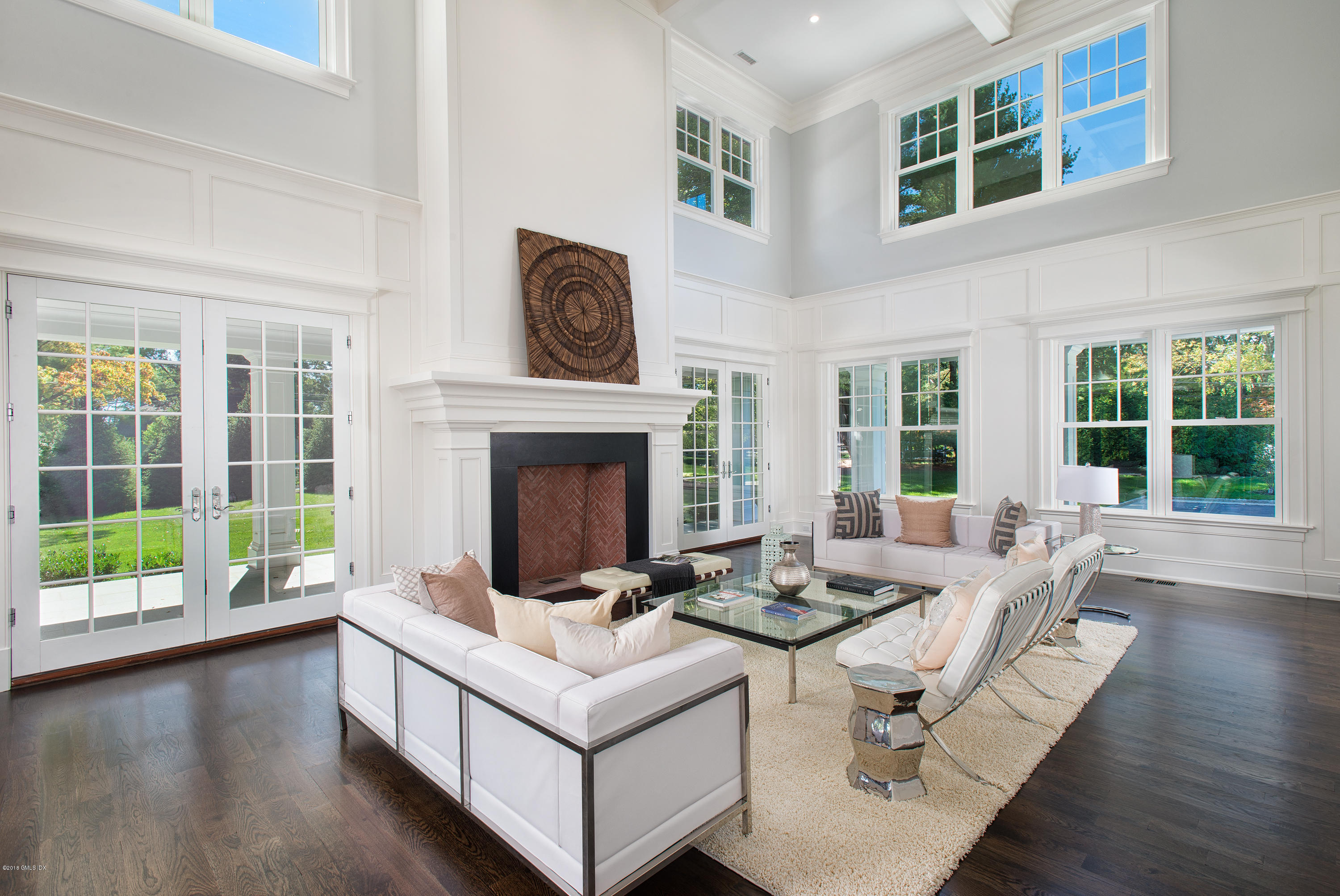 35 Mooreland Road Greenwich, CT 06831 - Photo 4 of 23 a living room with furniture and a fireplace