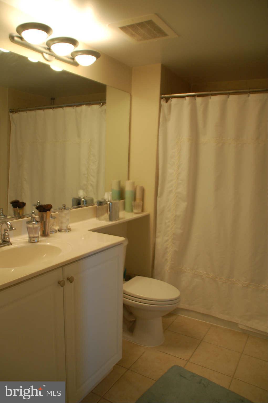 851 North Glebe Road, Unit 1015 Arlington, VA 22203 - Photo 14 of 19 a bathroom with a sink a toilet and shower