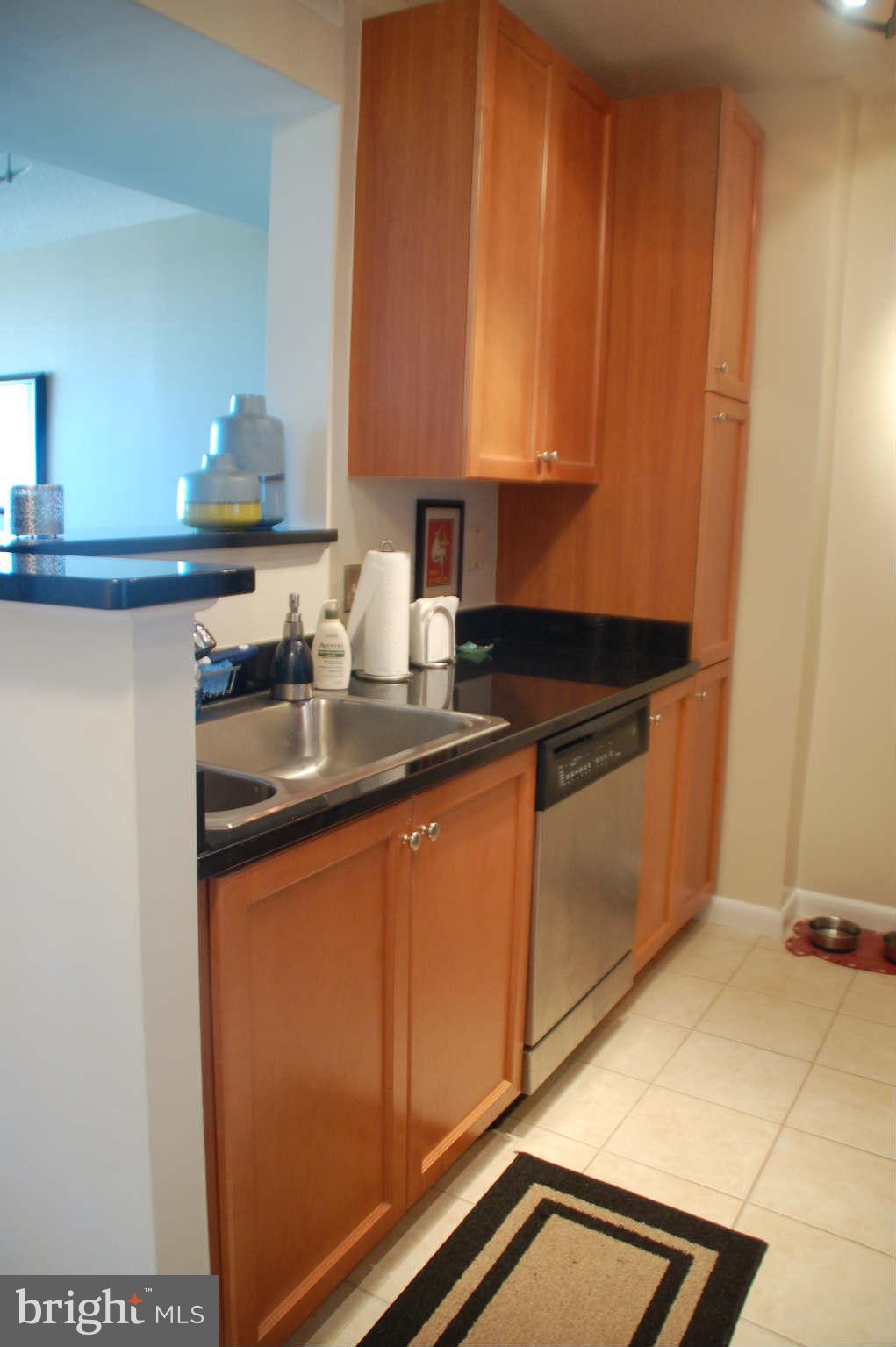 851 North Glebe Road, Unit 1015 Arlington, VA 22203 - Photo 6 of 19 a kitchen with stainless steel appliances granite countertop a sink stove and cabinets