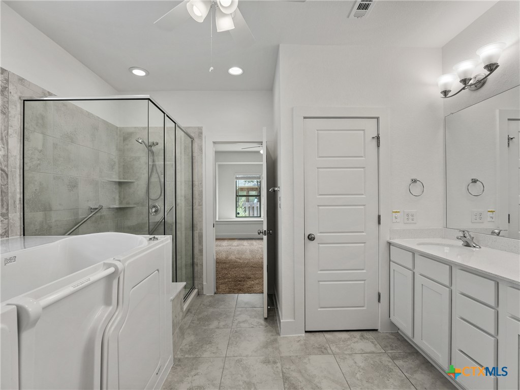 604 Golden Glory Road Leander, TX 78641 - Photo 15 of 35 Primary bathroom