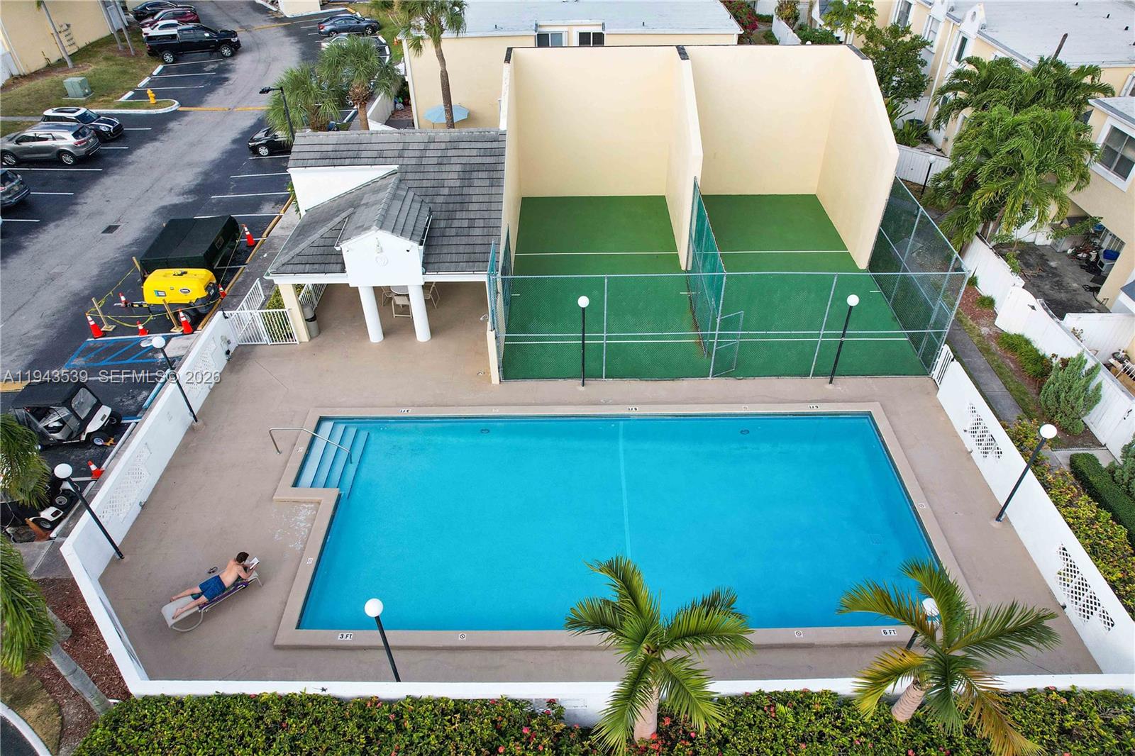 4560 Southwest 68th Ct Circle, Unit 619 Miami, FL 33155 - Photo 19 of 23 an aerial view of a house