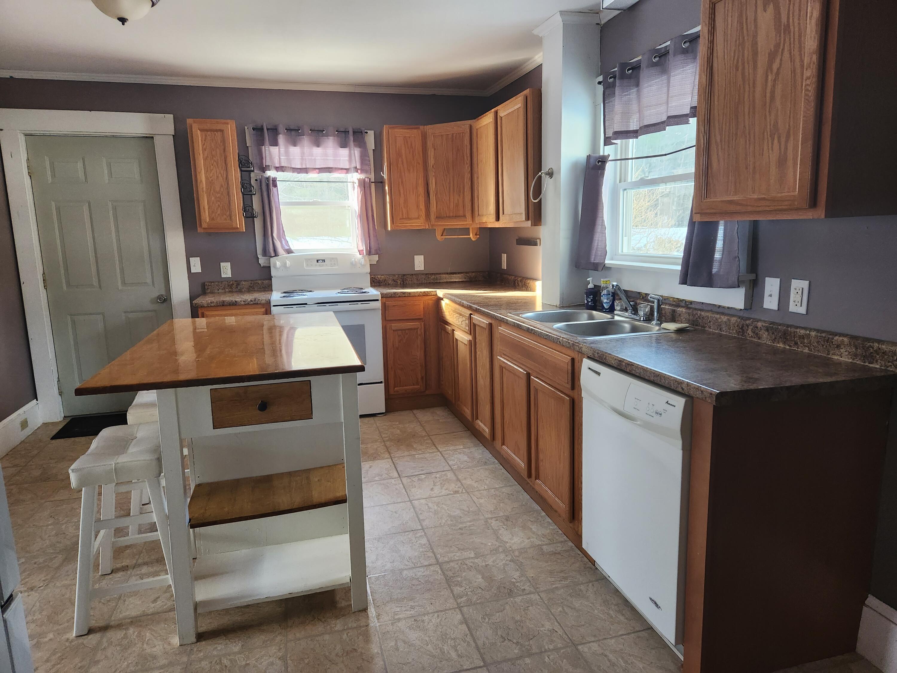 150 High Street Paris, ME 04281 - Photo 11 of 24 kitchen,backdoor to yard