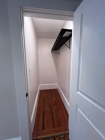 a view of walk in closet