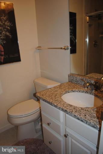 11709 Riders Lane Reston, VA 20191 - Photo 5 of 24 Granite and Ceramic Tile. Large Shower with Bench