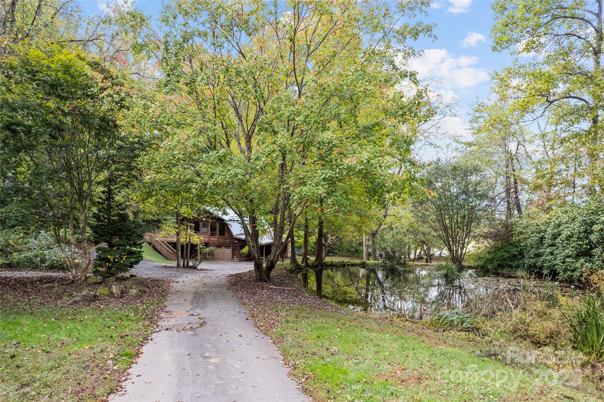 940 Haynes Cove Clyde, NC 28721 - Photo 10 of 48 a view of road with trees