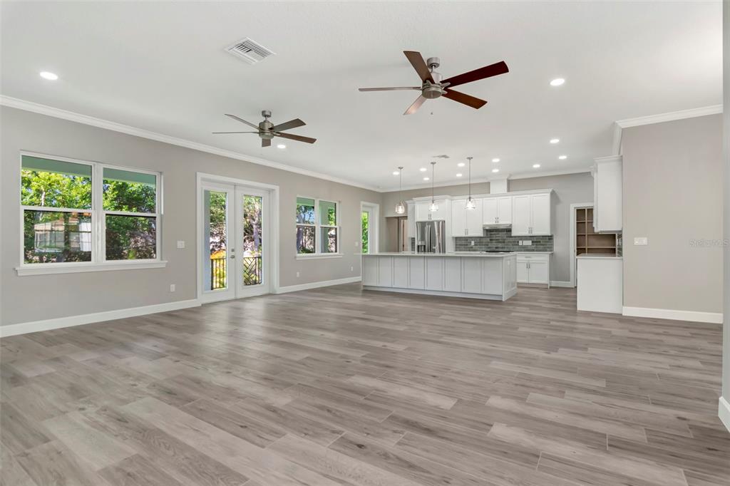 108 Irwin Street East Safety Harbor, FL 34695 - Photo 73 of 79 a view of kitchen with wooden floor and window