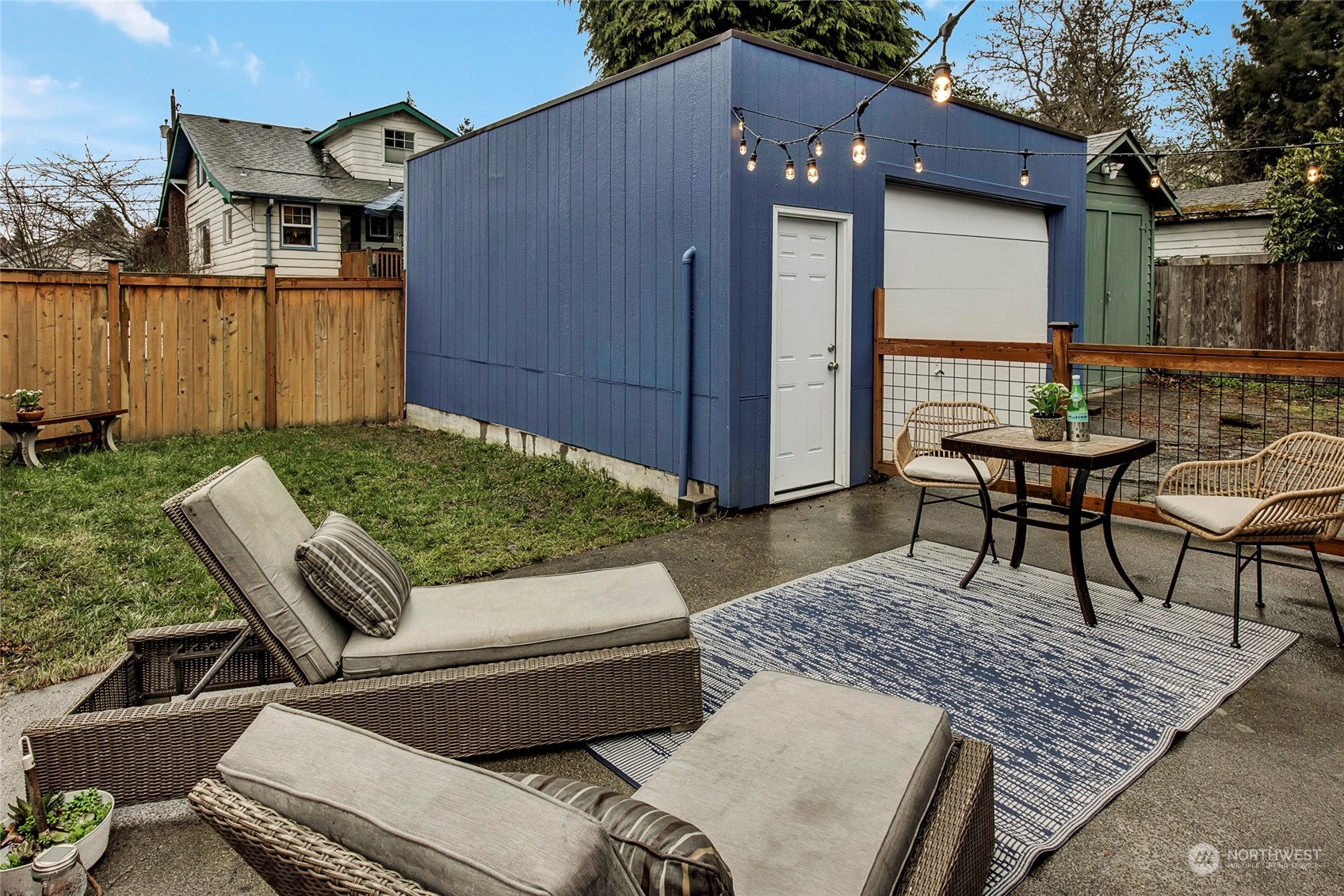 343 North 81st Street Seattle, WA 98103 - Photo 36 of 38 a view of a backyard with furniture