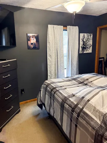 a view of walk in closet with window