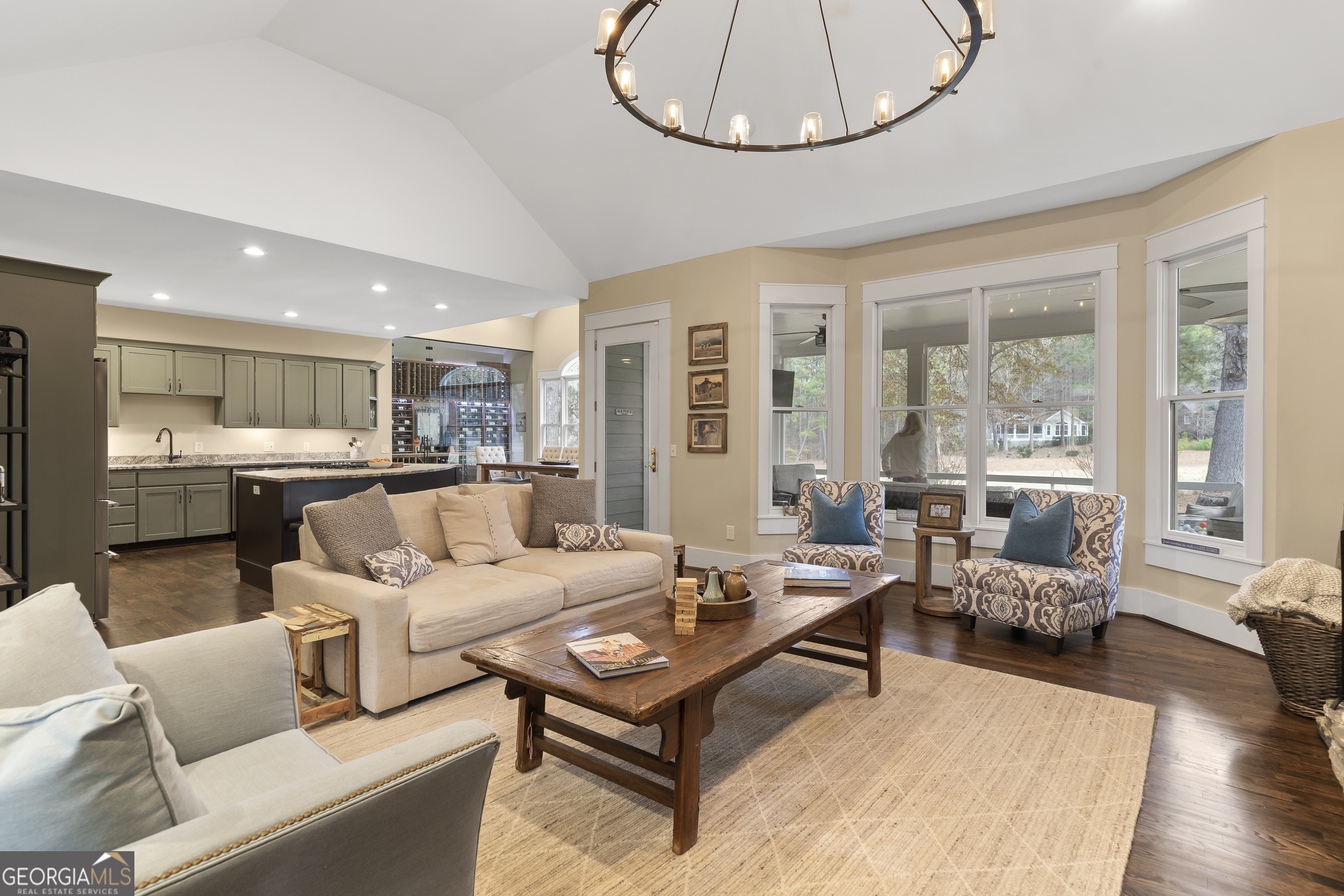 100 Camelrest Lane Eatonton, GA 31024 - Photo 6 of 59 a living room with furniture and a large window