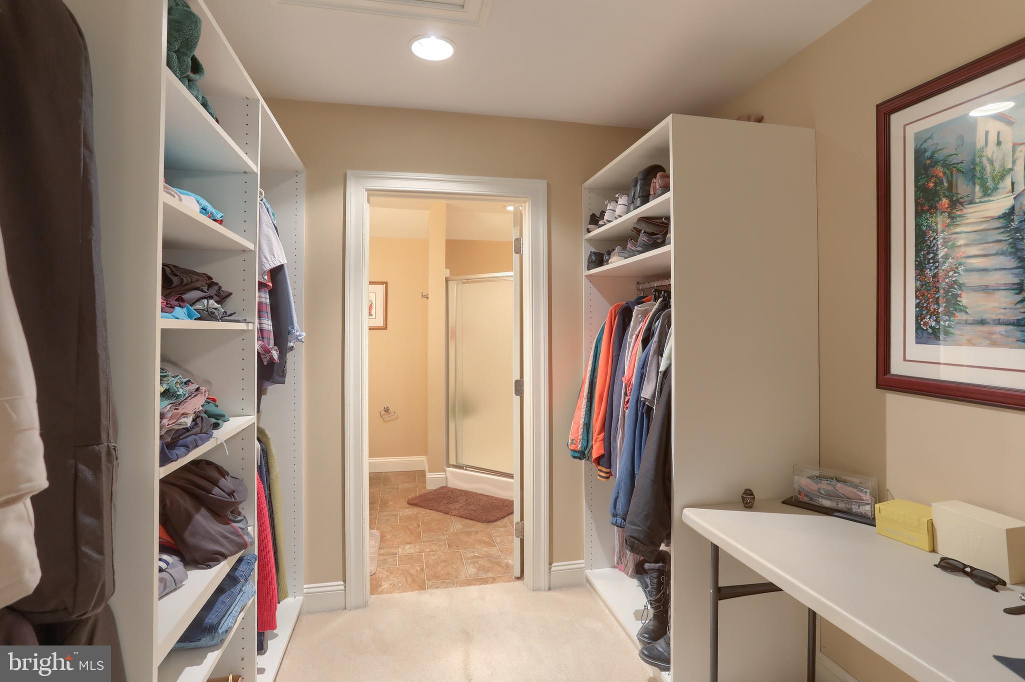 162 High Pointe Drive Hummelstown, PA 17036 - Photo 28 of 38 a view of walk in closet with clothes and shoes