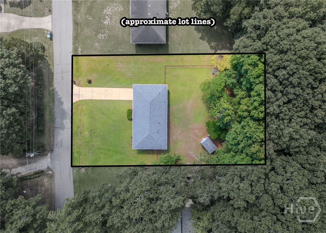 155 Freeman Circle Athens, GA 30601 - Photo 33 of 34 APX Lot Lines