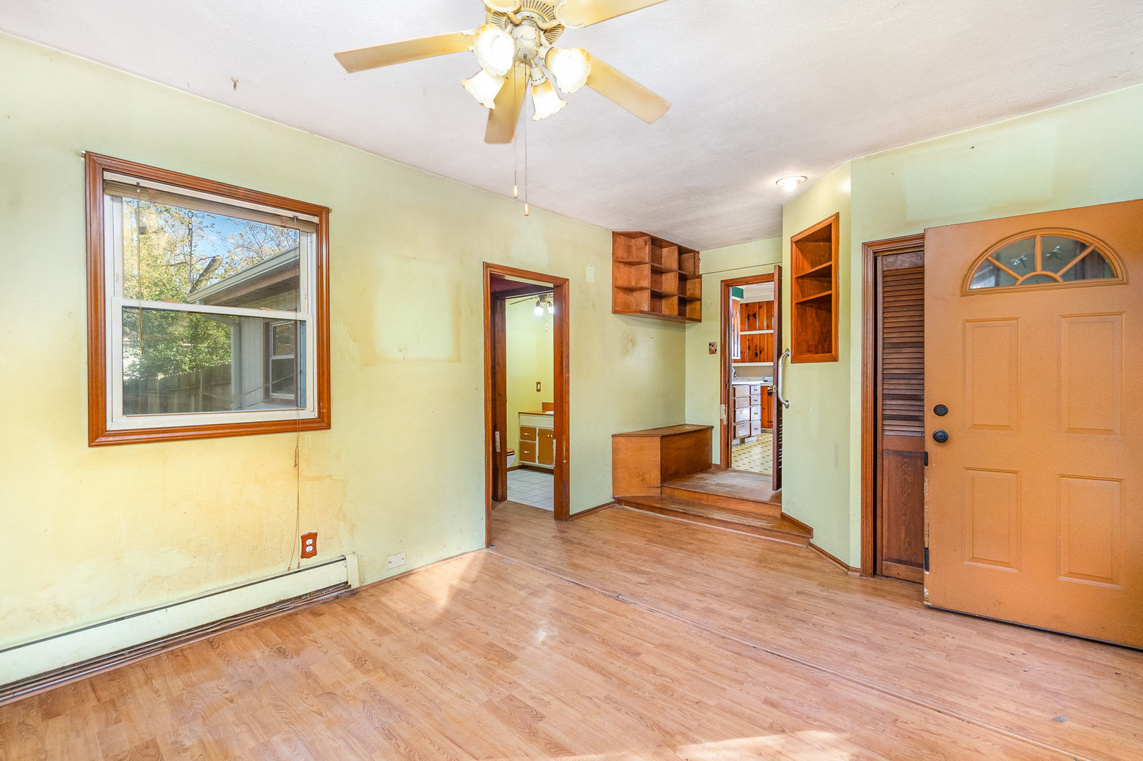 2936 Willow Road Homewood, IL 60430 - Photo 13 of 26 a view of an empty room with window and wooden floor