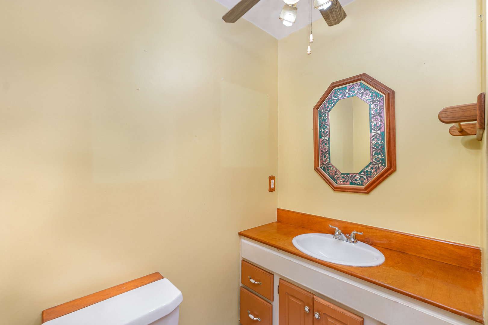 2936 Willow Road Homewood, IL 60430 - Photo 14 of 26 a bathroom with a sink and a mirror