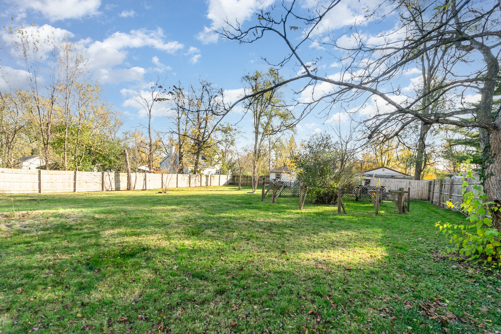 2936 Willow Road Homewood, IL 60430 - Photo 25 of 26 a big yard with lots of green space and palm trees