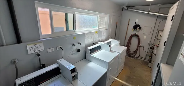 a room with storage and utility