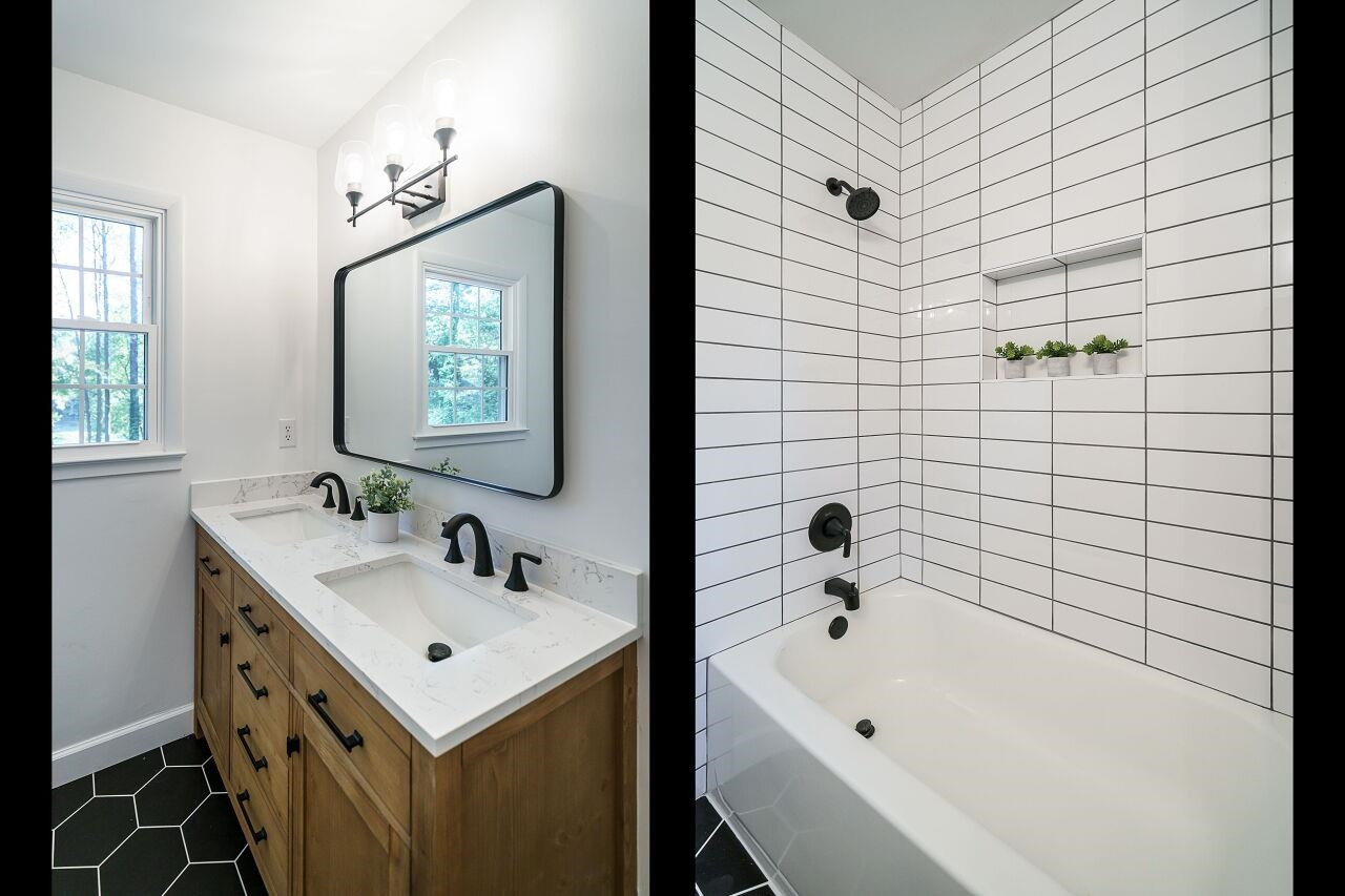 1436 Princess Anne Road Raleigh, NC 27607 - Photo 24 of 36 Hall Bathroom