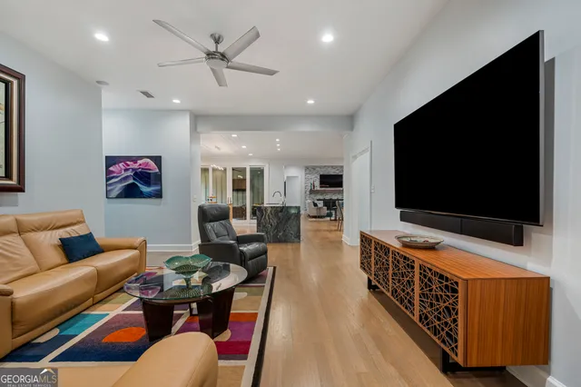 a bathroom with a shower and a sink