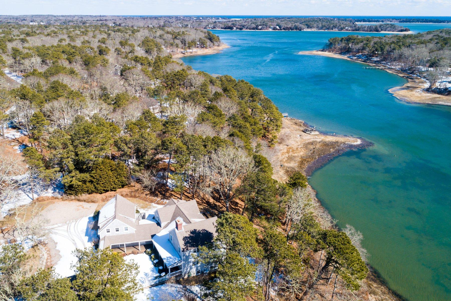 16 Thayer Lane Orleans, MA 02653 - Photo 1 of 35 an aerial view of a houses with outdoor space