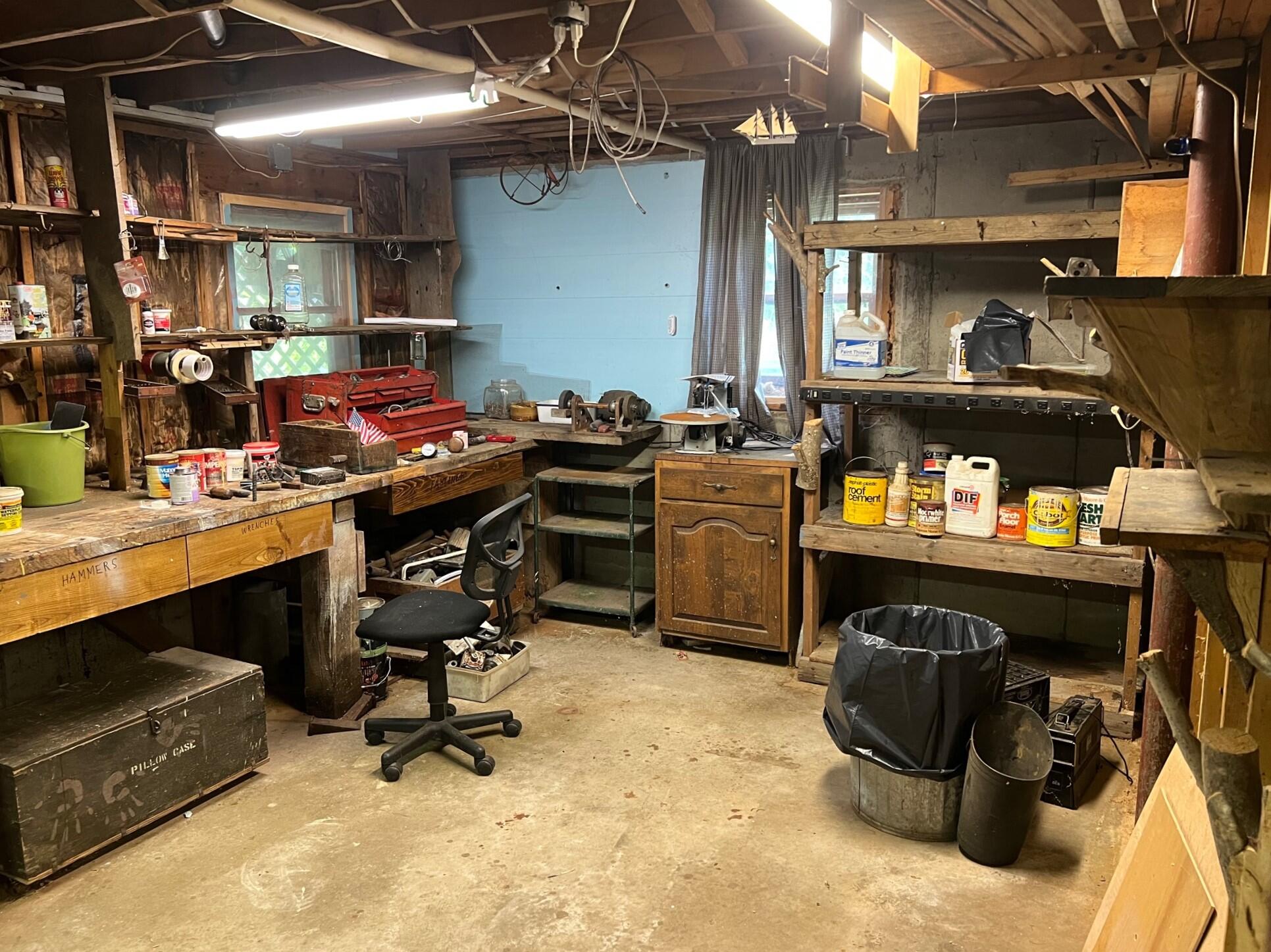 30 County Road Cape Neddick, ME 03902 - Photo 32 of 39 basement workshop