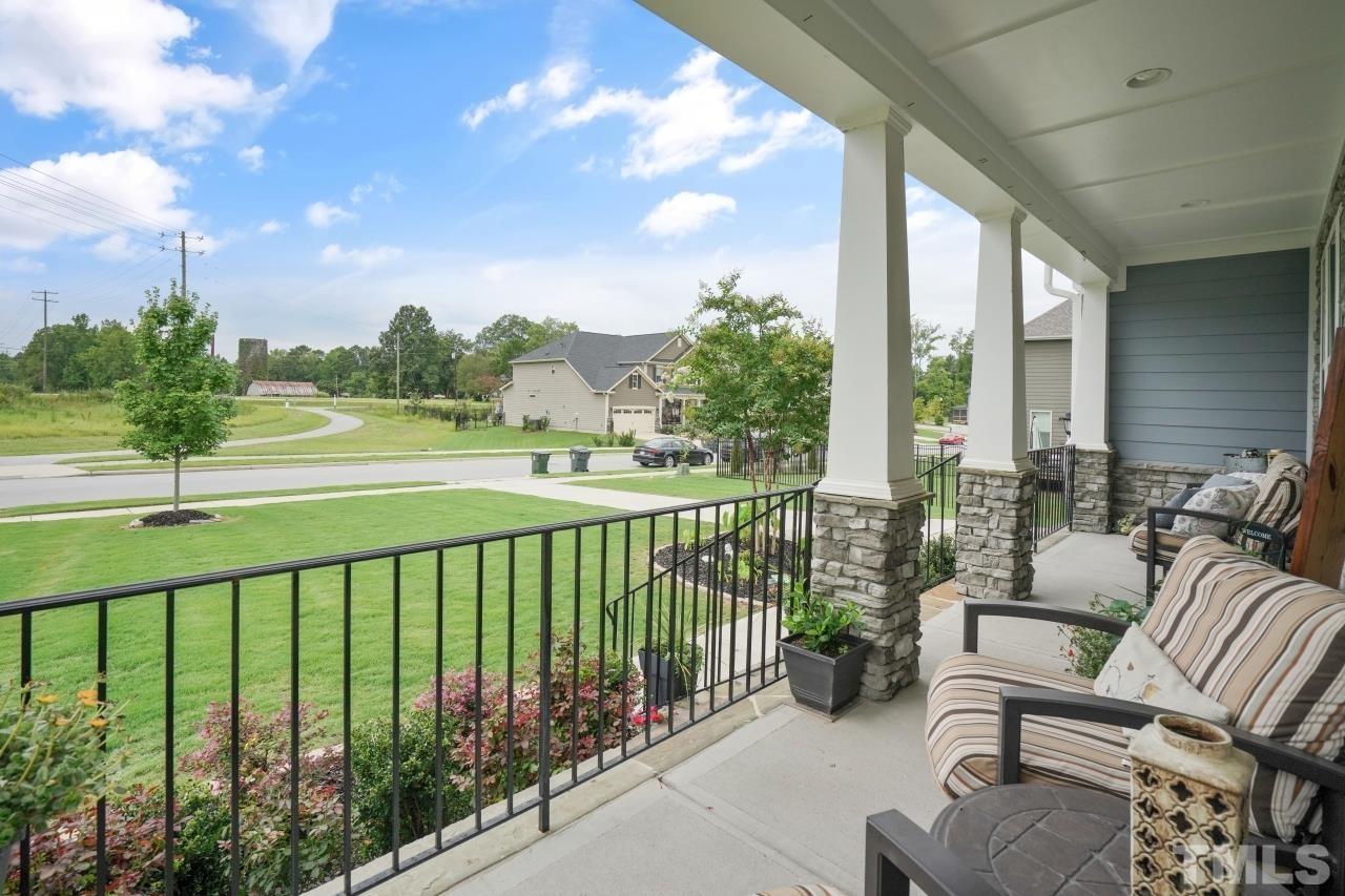 3373 Willow Green Drive Apex, NC 27502 - Photo 38 of 42 a view of a two chairs in the balcony