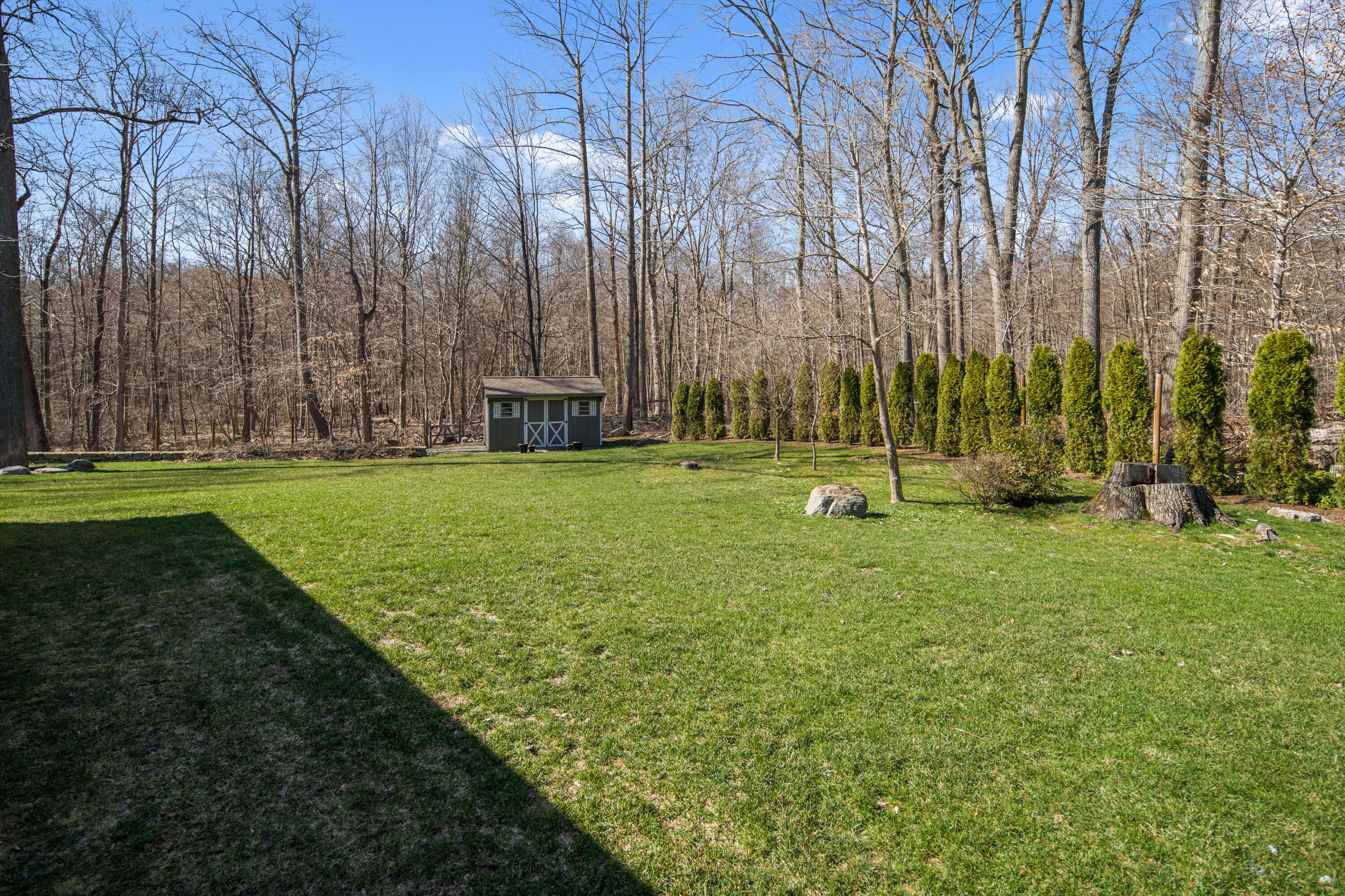 102 Ludlowe Road New Canaan, CT 06840 - Photo 38 of 42 a view of a park with large trees