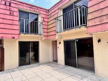 a view of a entryway front of house