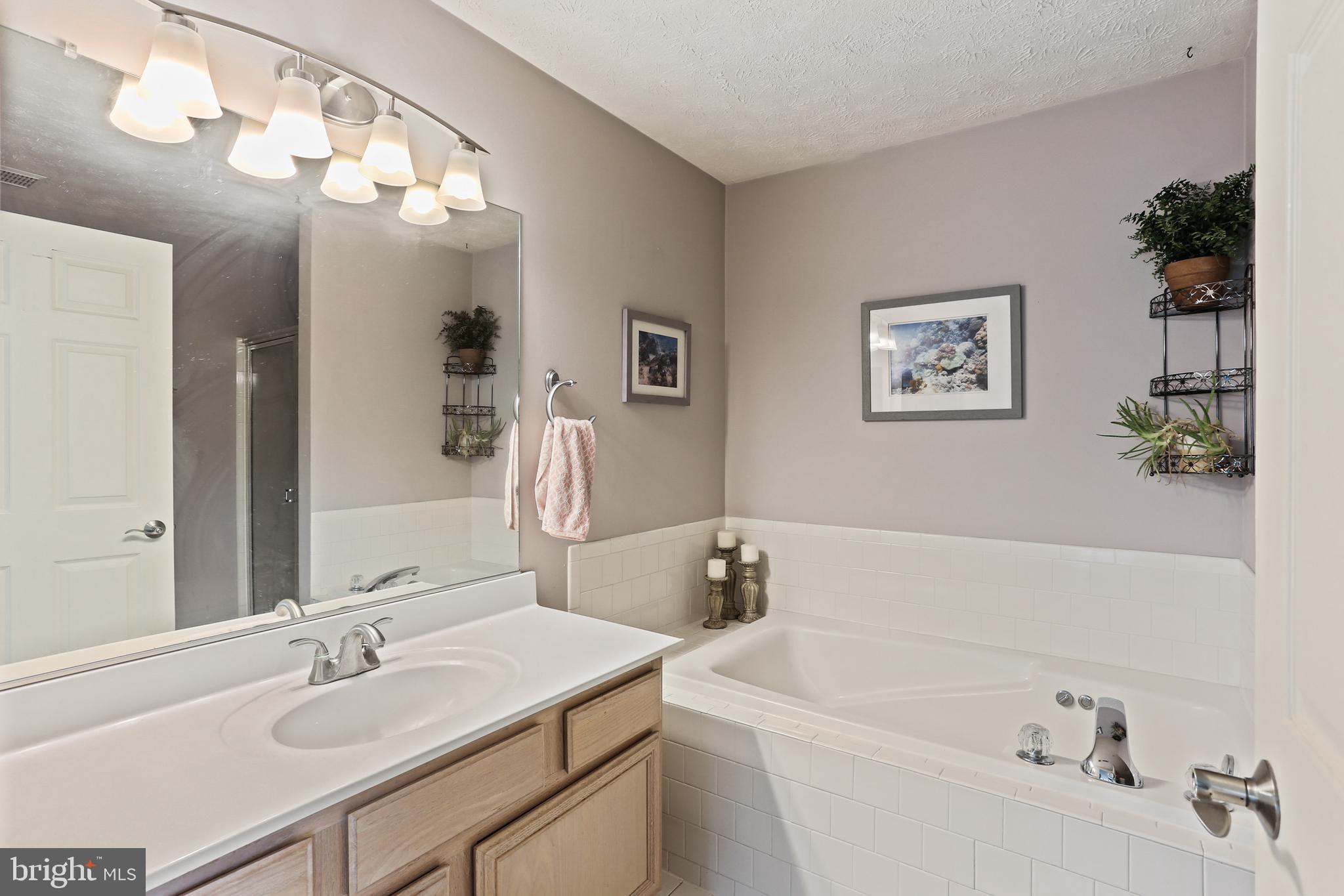 6512 Springwater Court, Unit 4302 Frederick, MD 21701 - Photo 13 of 31 Primary Bath w/Separate Shower and Tub