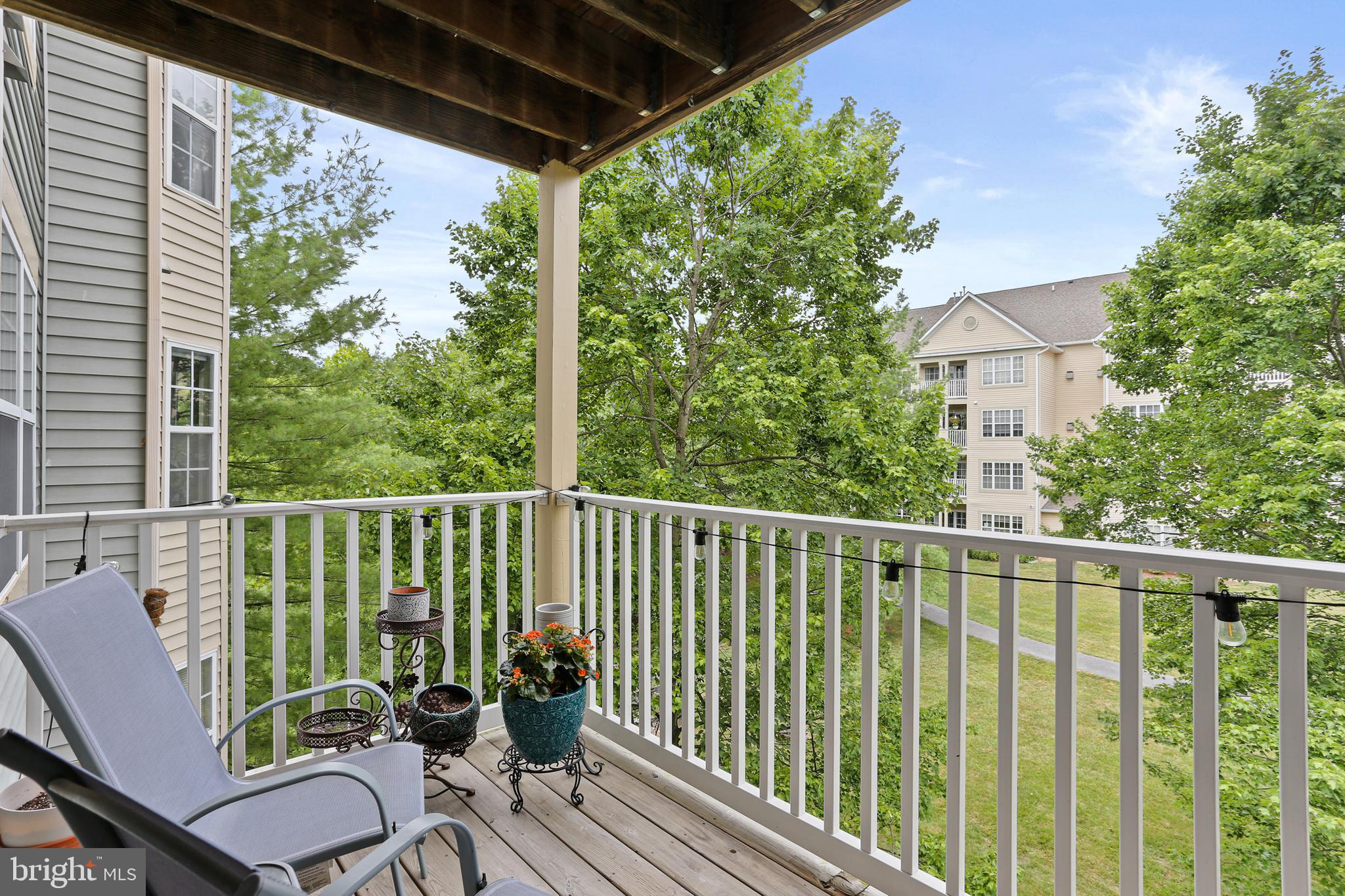 6512 Springwater Court, Unit 4302 Frederick, MD 21701 - Photo 22 of 31 Balcony overlooking courtyard