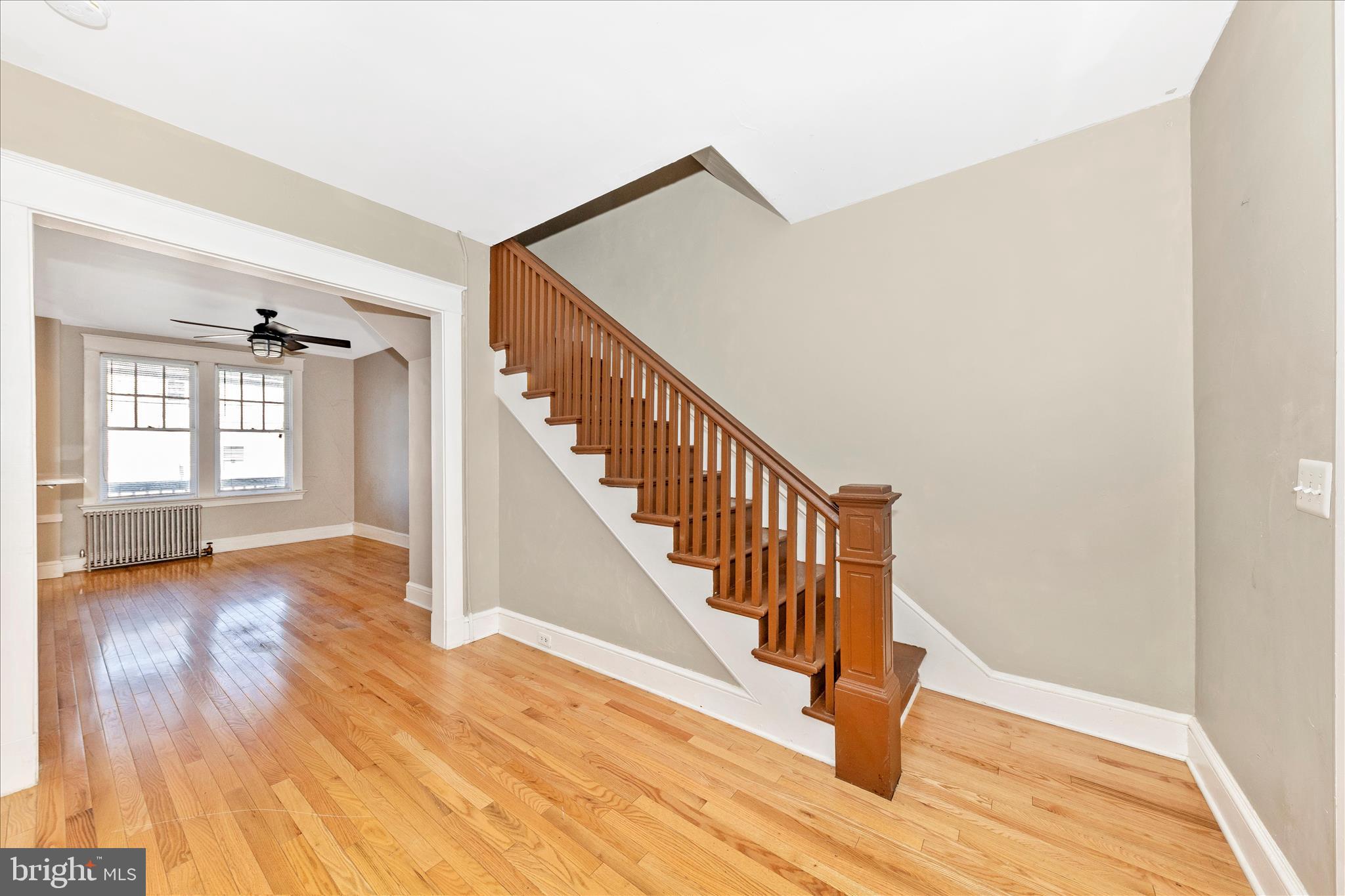29 East 7th Street Frederick, MD 21701 - Photo 18 of 53 a view of entryway and hall with wooden floor