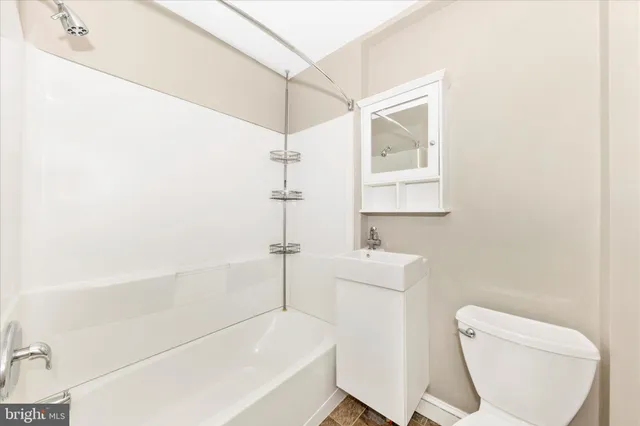 a view of a room with wooden roof