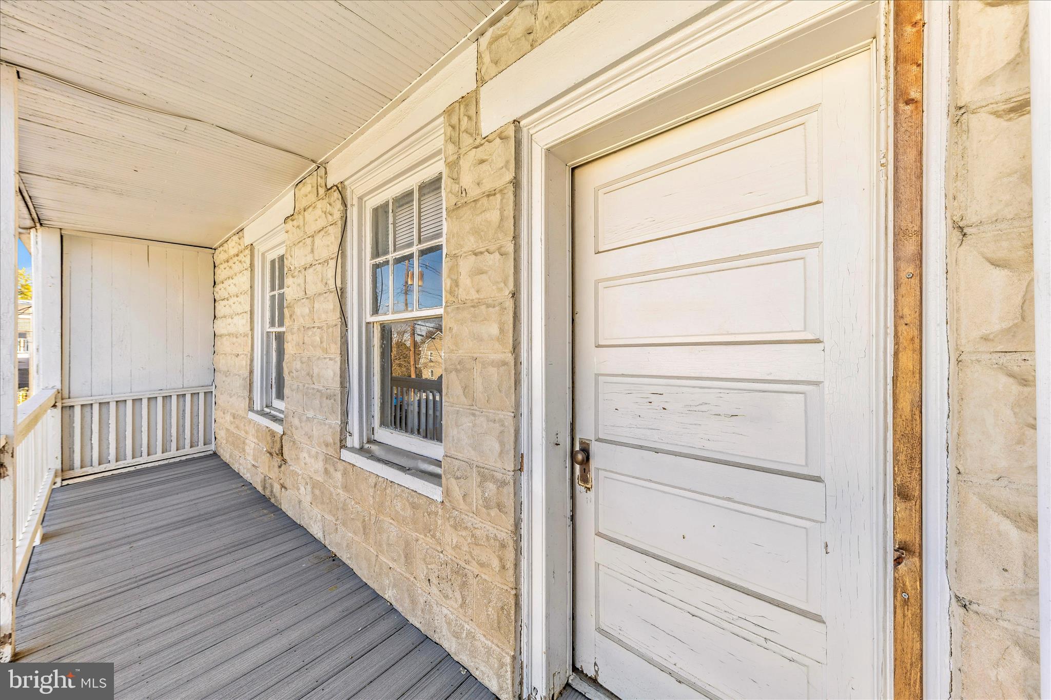 29 East 7th Street Frederick, MD 21701 - Photo 50 of 53 a view of a balcony with wooden floor