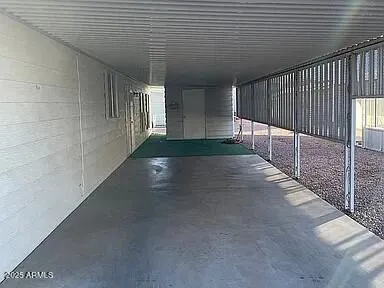 a view of a house with a balcony