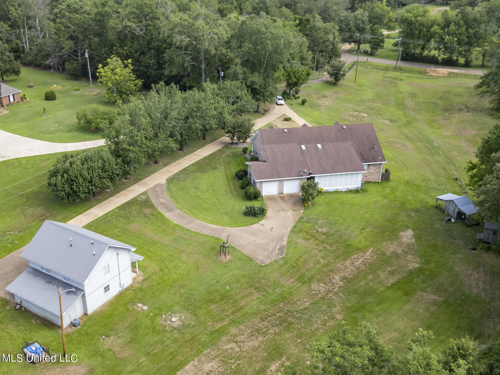 11020 Lebanon Pinegrove Road Terry, MS 39170 - Photo 11 of 56 11020 Lebanon Pinegrove drone final-10