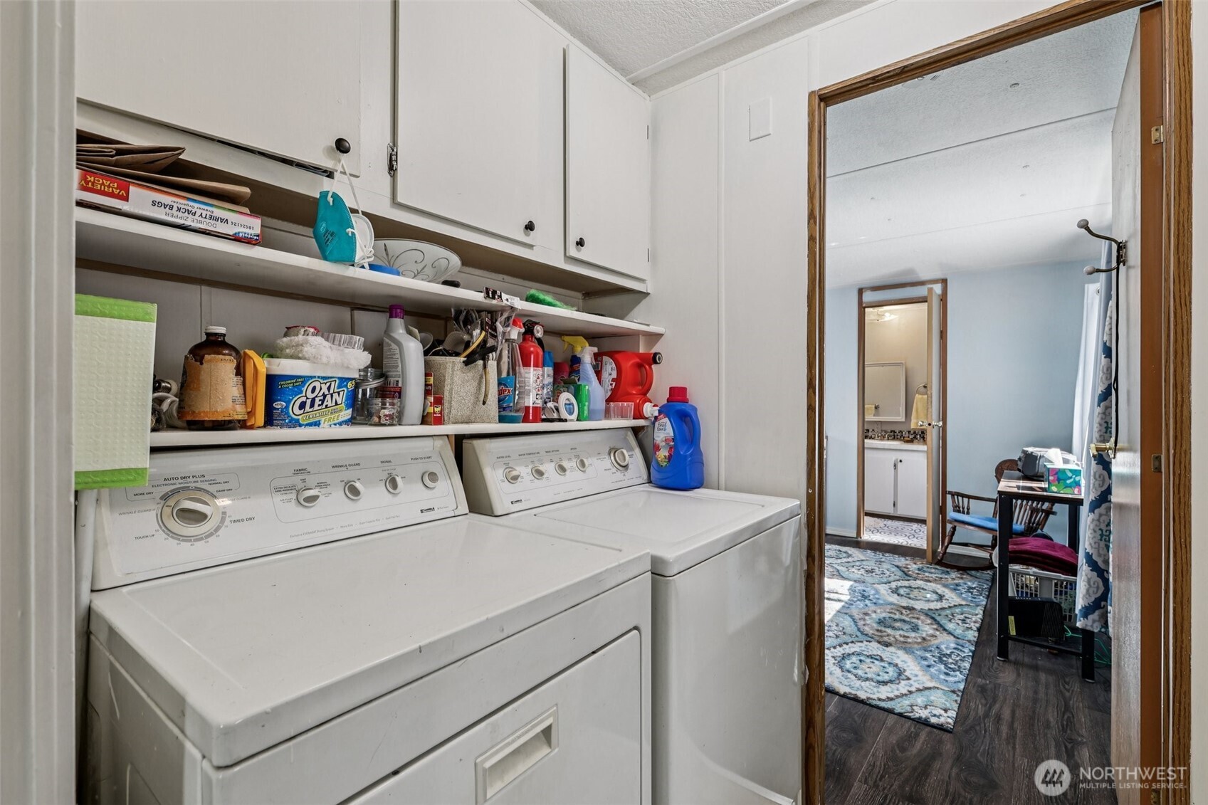 2522 Old Highway 99 South Road, Unit 19 Mount Vernon, WA 98273 - Photo 11 of 21 a utility room with dryer and washer