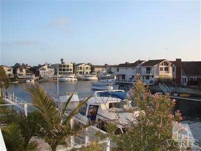 a view of a lake with outdoor space