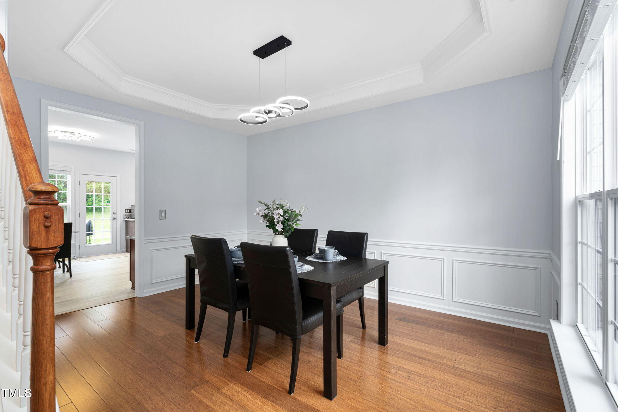 7612 Vista Del Rey Lane Raleigh, NC 27613 - Photo 16 of 73 Formal Dining Room With Tray Ceiling