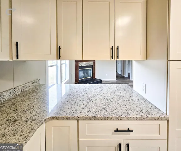 a view of wooden floor