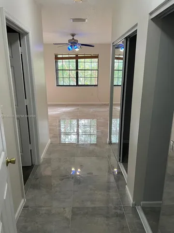 a house view with a seating space