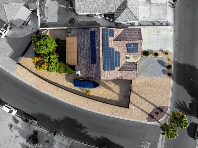 an outdoor view of the house