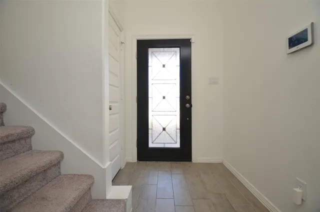 a view of an entryway