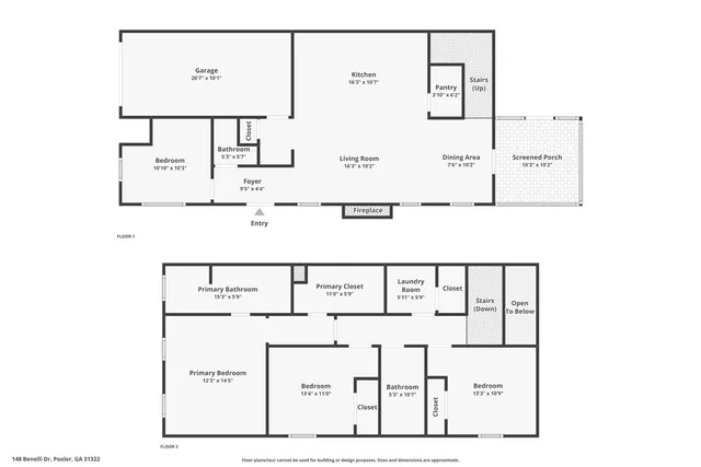 $2,100 | 148 Benelli Drive, Pooler, GA 31322
