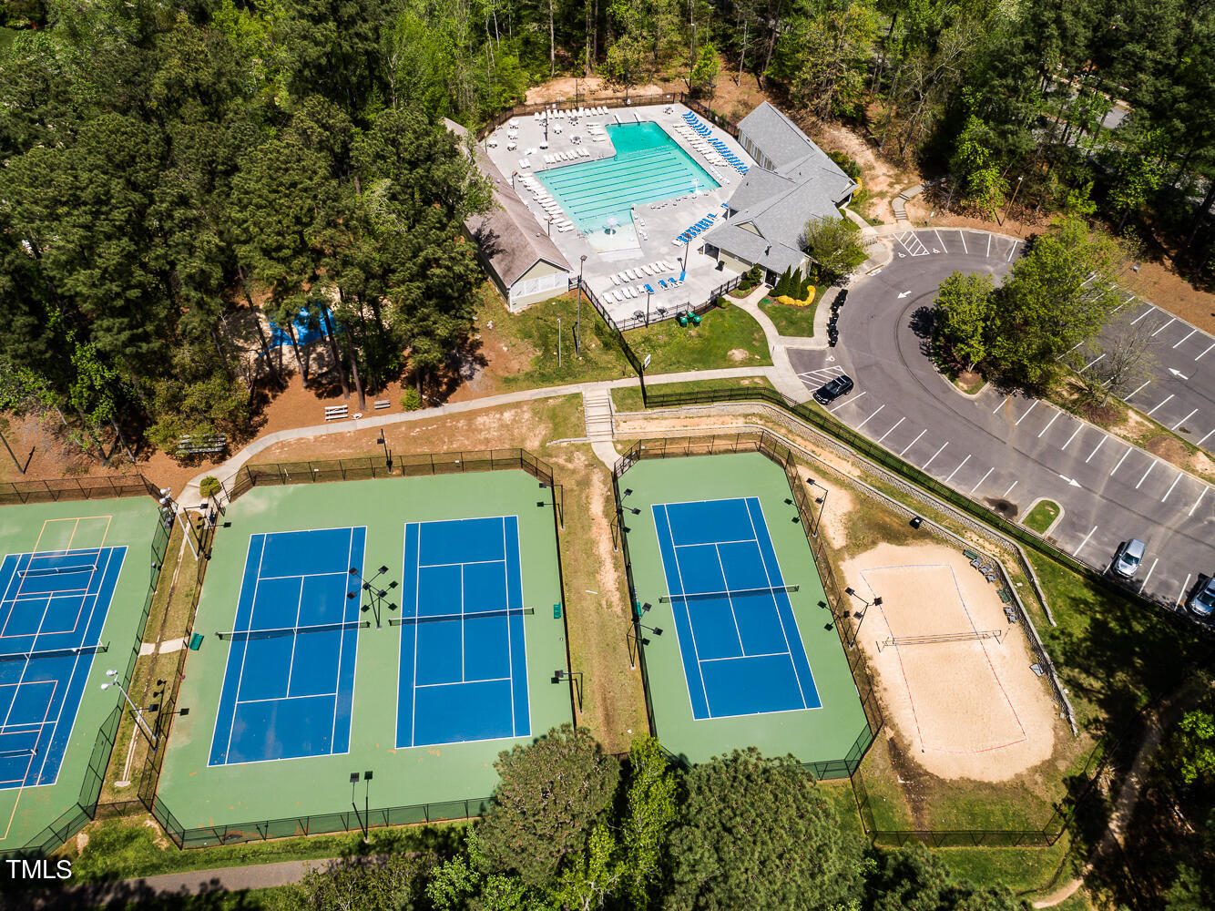 5120 Fairmead Circle Raleigh, NC 27613 - Photo 46 of 49 an aerial view of a house