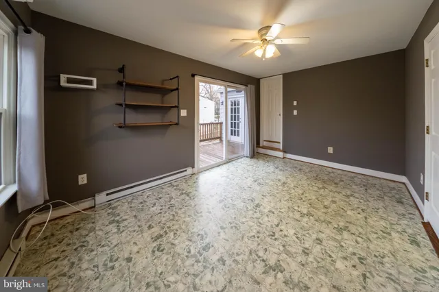 a view of empty room