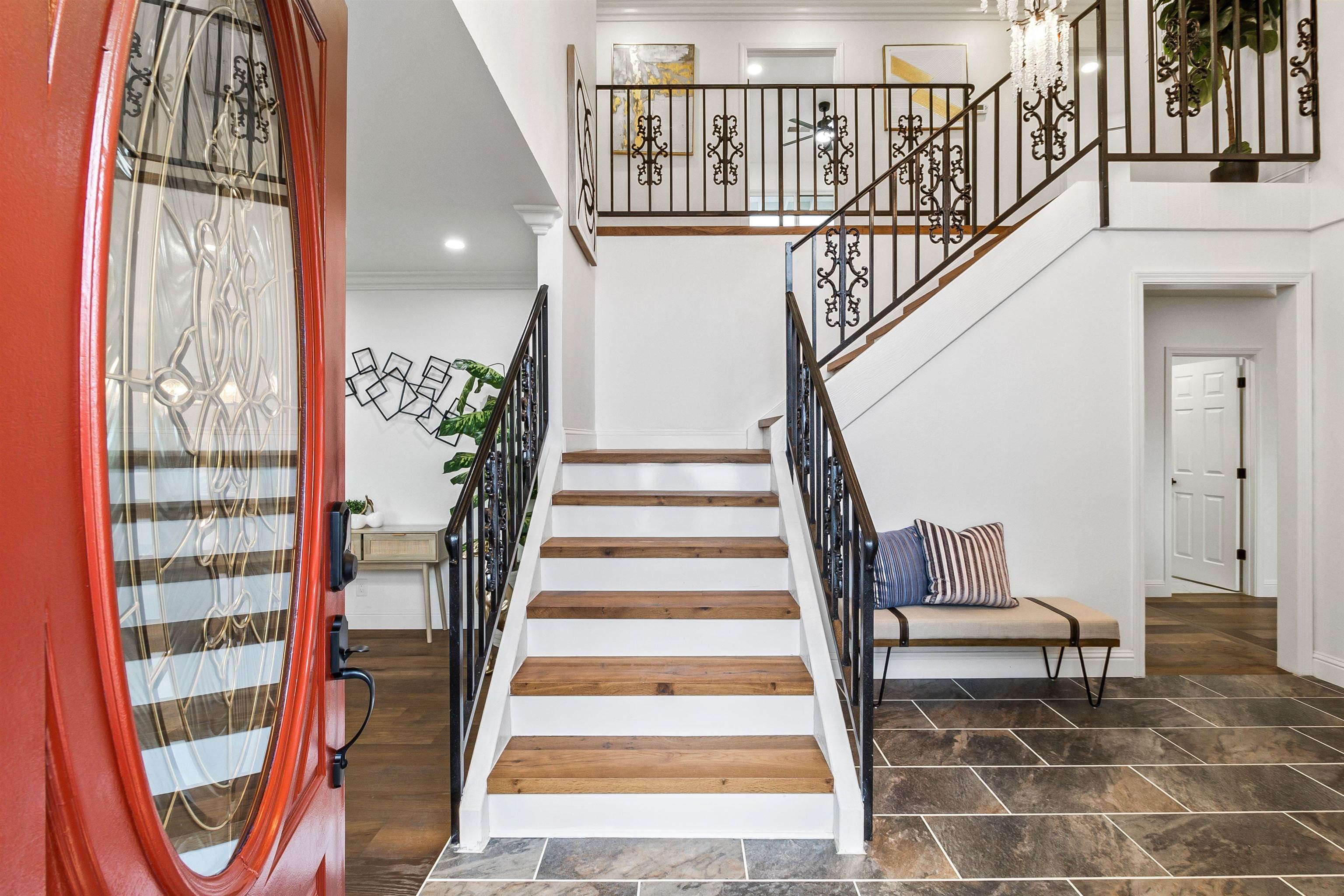 12200 Tesla Road Livermore, CA 94550 - Photo 4 of 60 a view of entryway with wooden floor and a front door