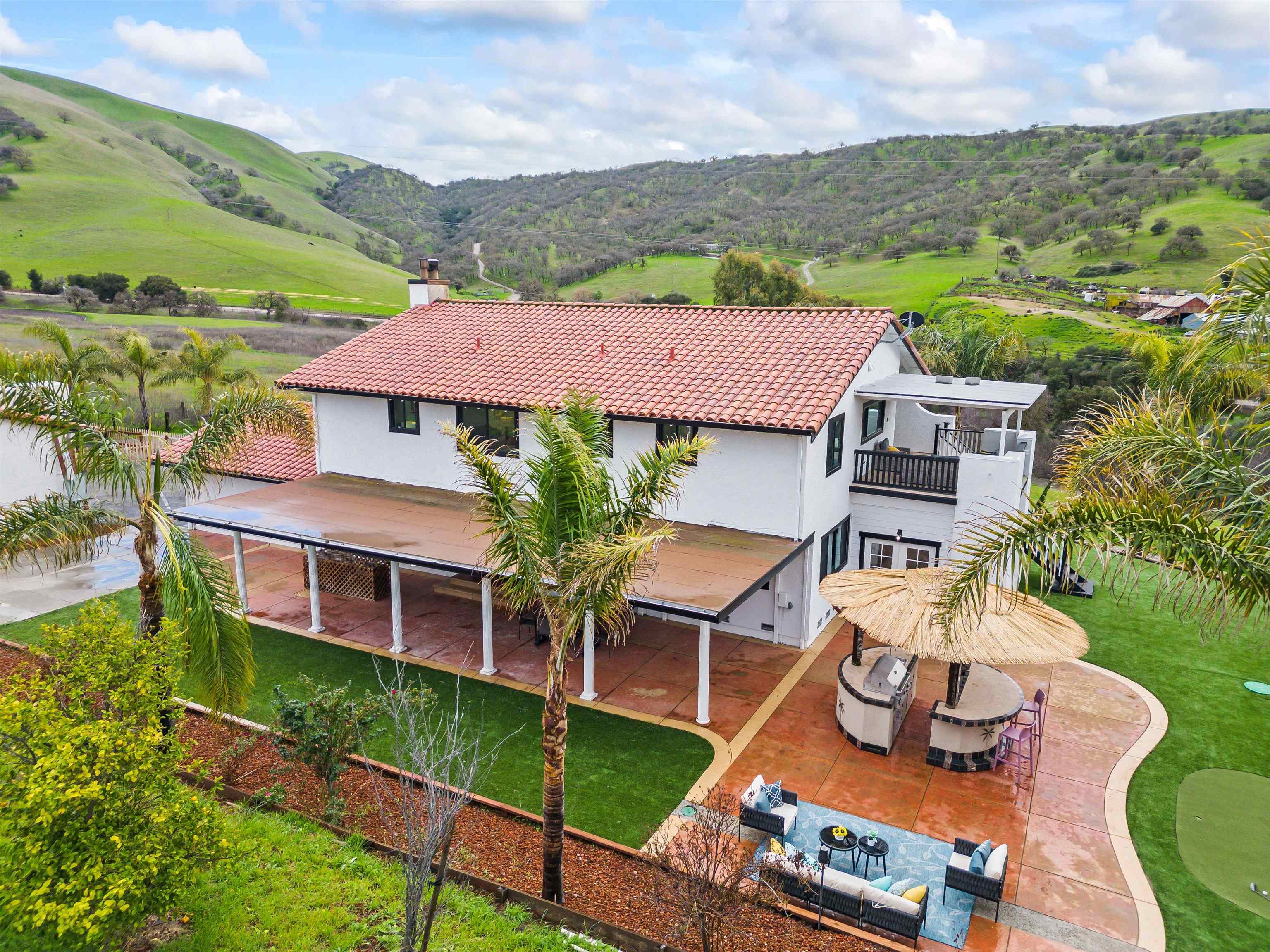 12200 Tesla Road Livermore, CA 94550 - Photo 57 of 60 a aerial view of a house with garden space and street view