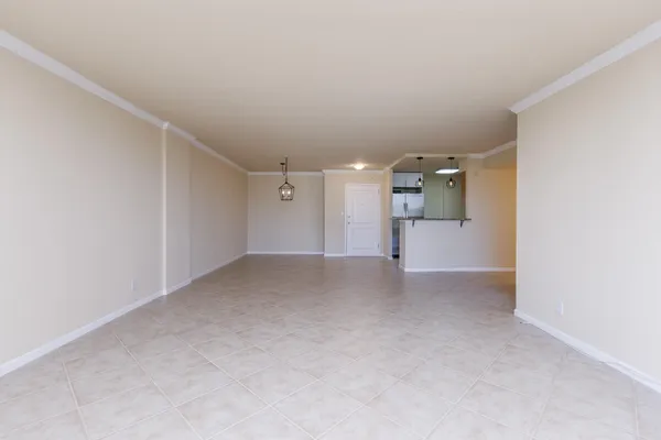 a view of empty room