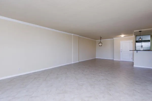 a view of empty room